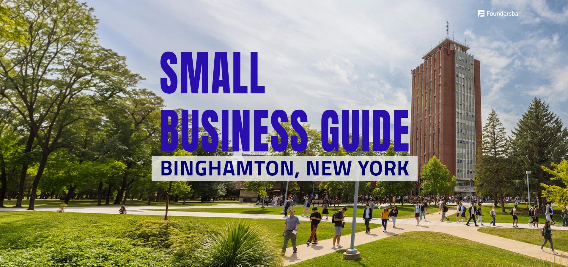 Small business owners in Binghamton, New York collaborating on business planning, growth strategies, and technology adoption to build successful businesses in 2026.