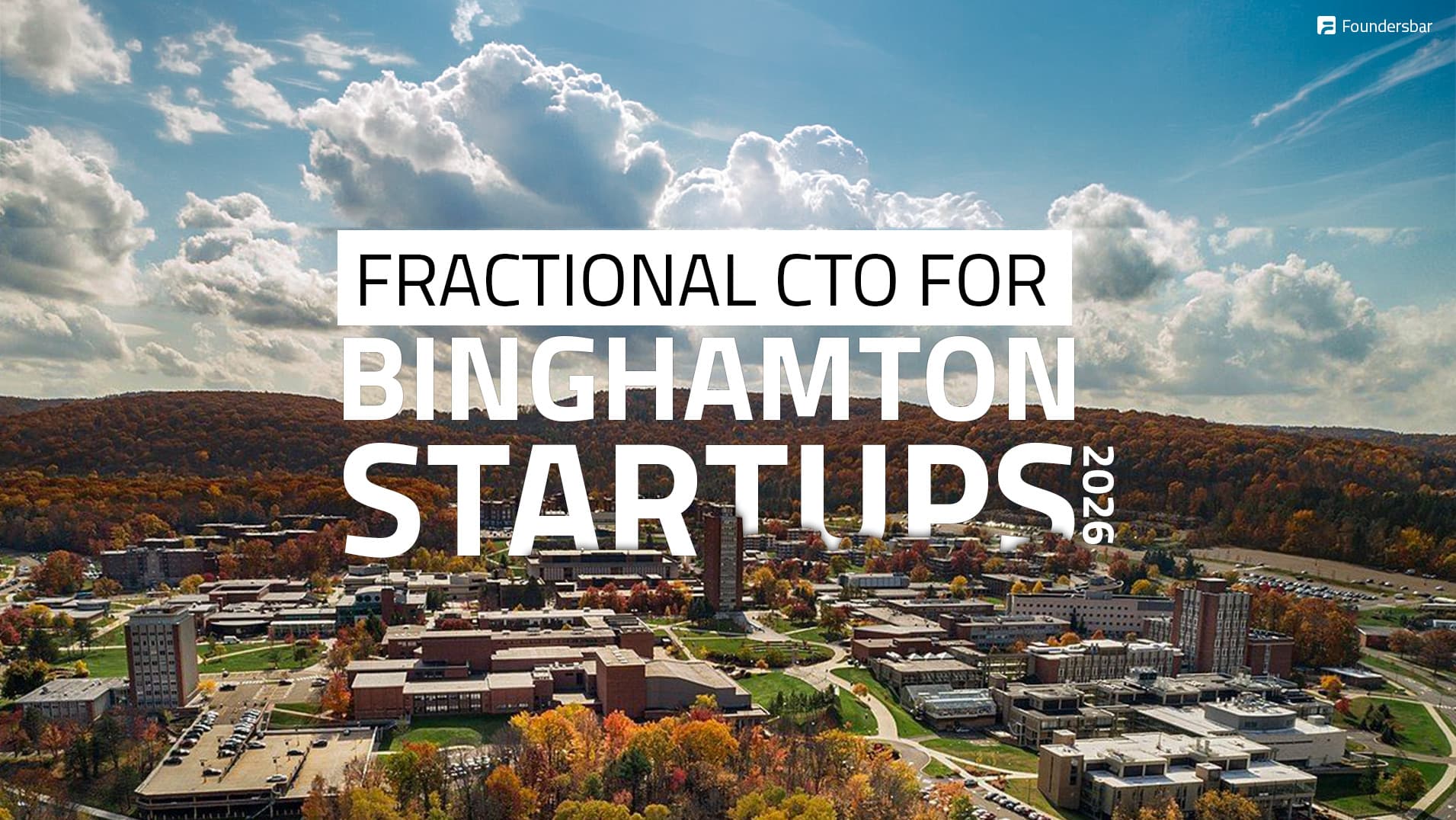 Fractional CTO working with a Binghamton startup founder to define technology strategy, oversee product development, and guide engineering decisions without hiring a full-time CTO.