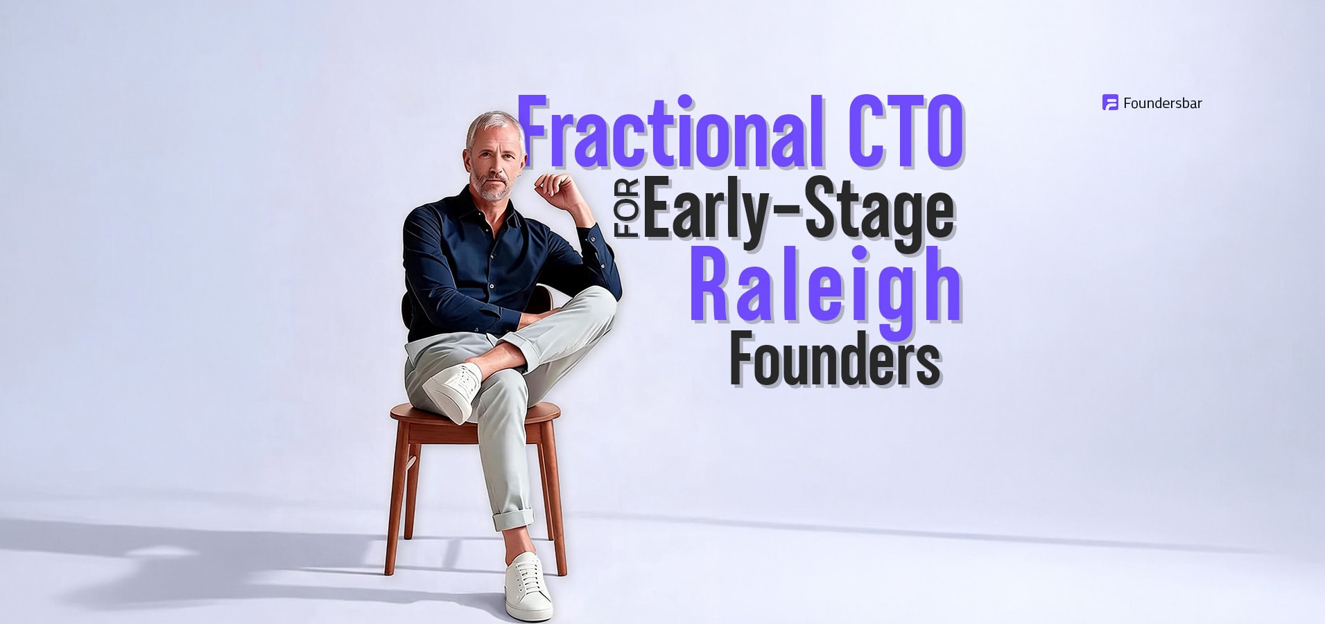 Fractional CTO advising an early-stage Raleigh startup on architecture, MVP scope, hiring specs, and technical decisions without a full-time executive hire