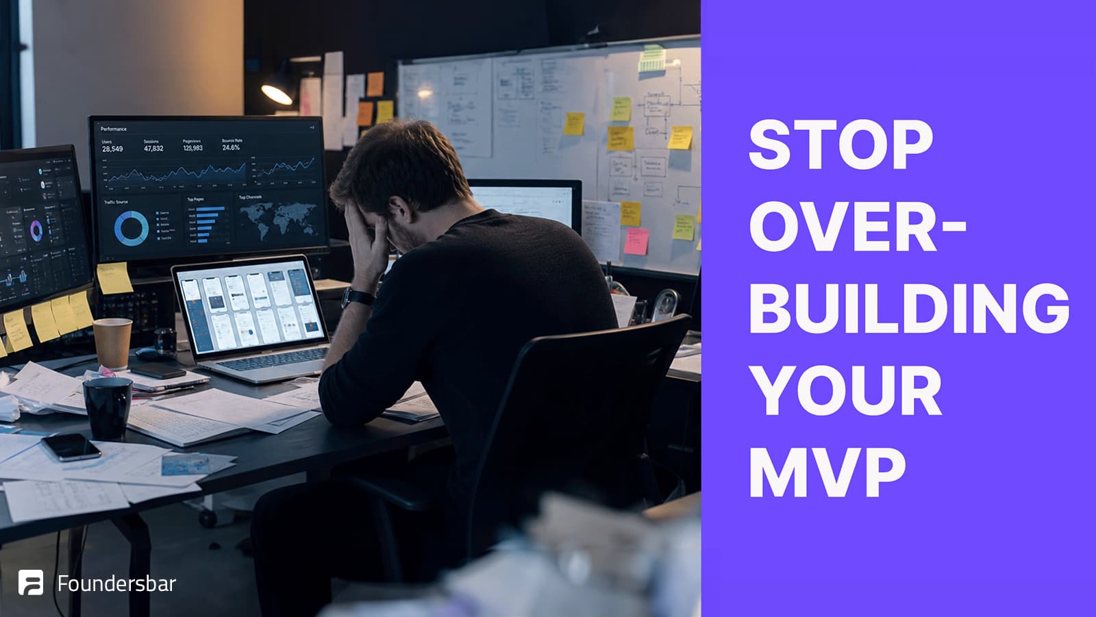 The danger of building everything into your MVP: Why first-time founders overbuild and fail