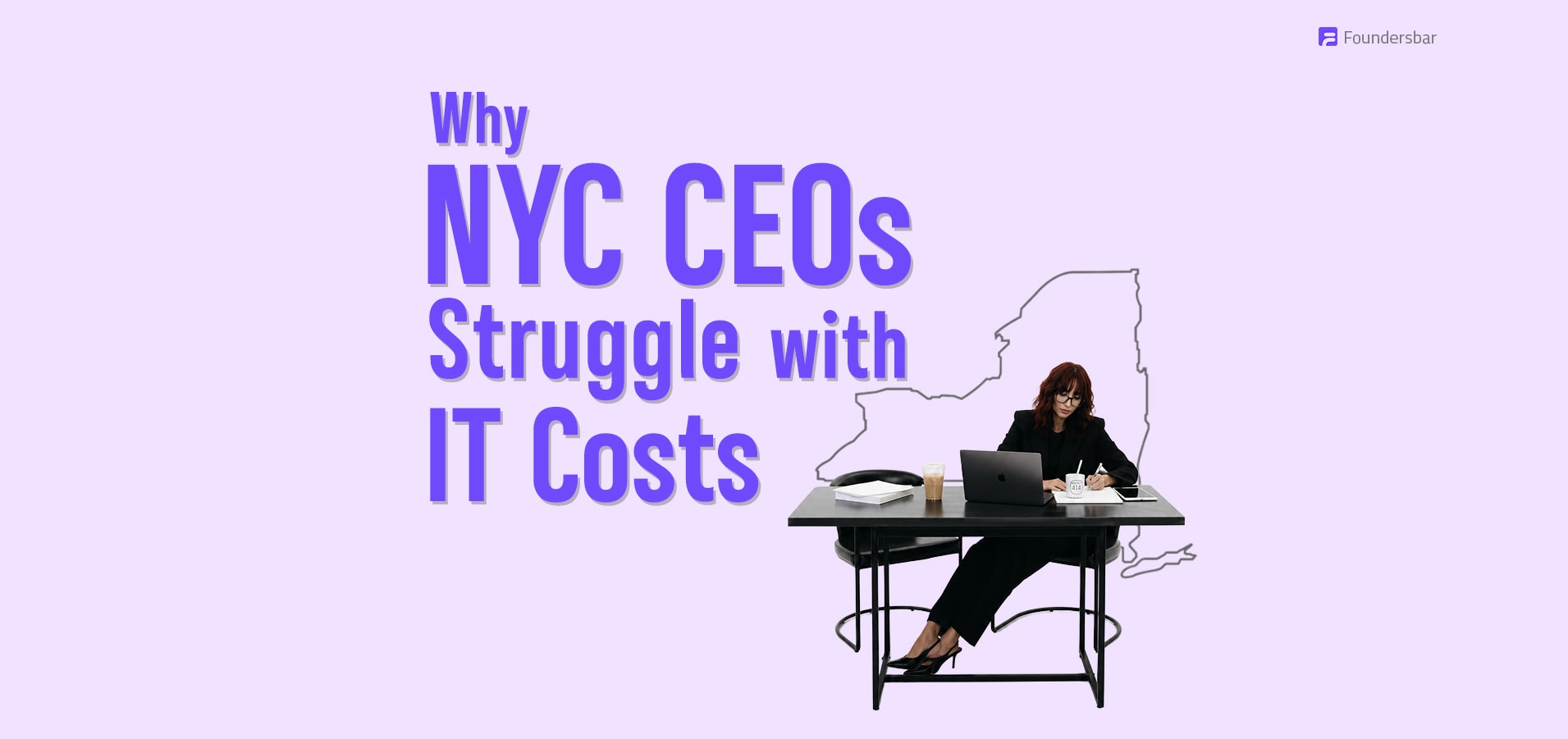 NYC CEO reviewing IT cost reduction strategies including cloud optimization, fractional CTOs, fixed-cost development, and hybrid technology teams.